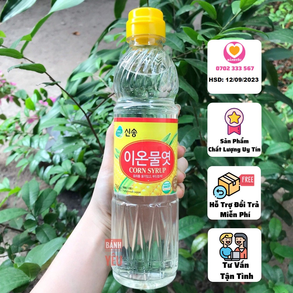 Siro bắp - Nước đường bắp Hàn Quốc Miwon 700g - PL25A
