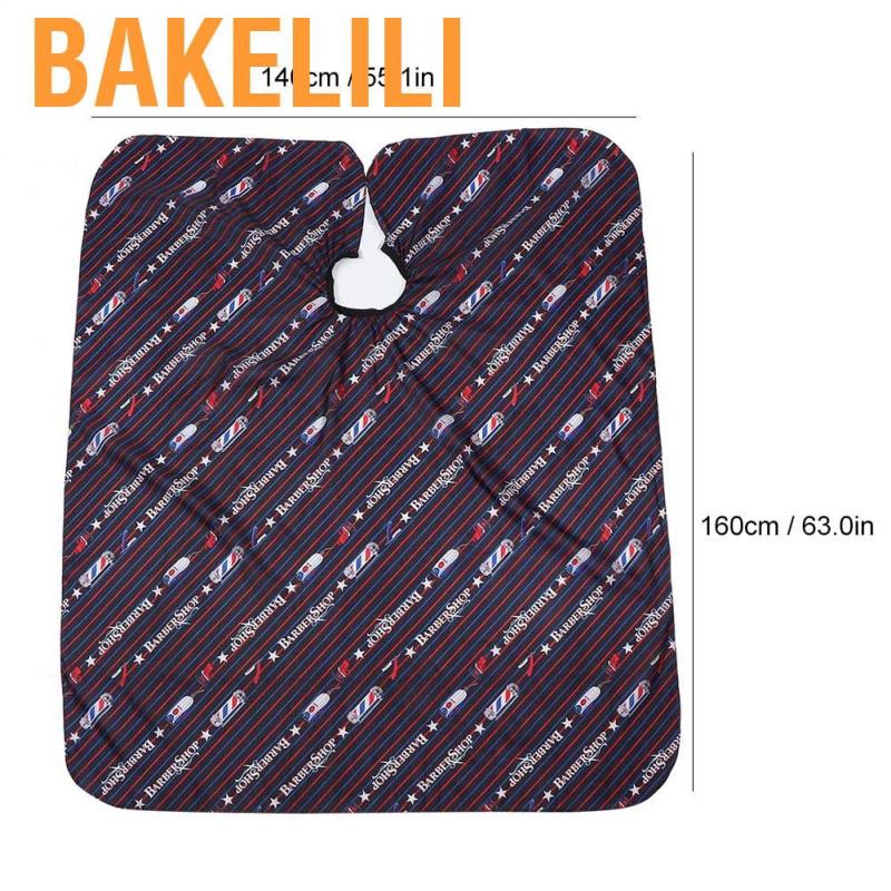 Bakelili Waterproof Hair Dyeing Cutting Cape Hairdressing Apron for Barber Shop Salon Use