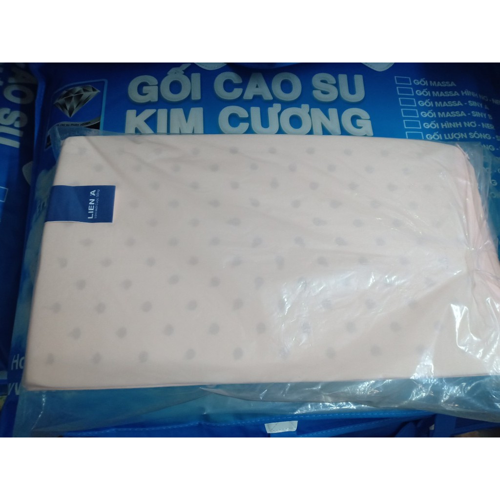 Gối cao su em bé Oval Liên Á
