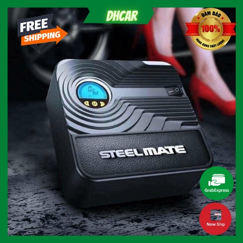 [CHÍNH HÃNG] Bơm Lốp Điện Tử Thông Minh STEELMATE PO3 / PO5 Với Chế Độ Bơm Tự Động Ngắt, bơm siêu nhanh