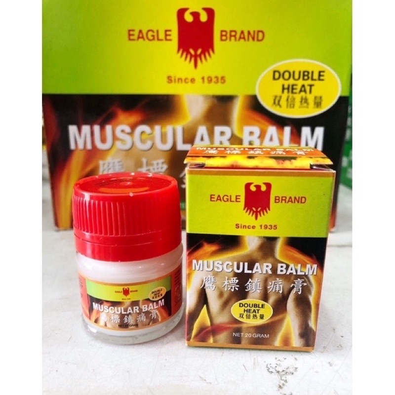 Dầu Cù Là Nóng Muscular Balm Singapore 20g