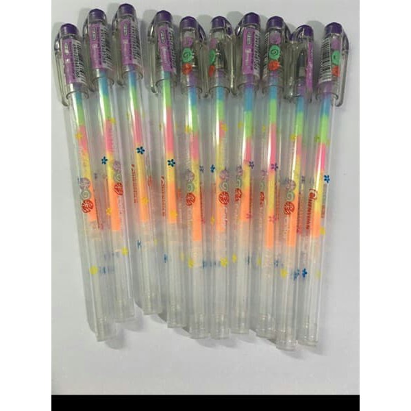 But gel màu cầu vòng ngũ sắc GP-8106