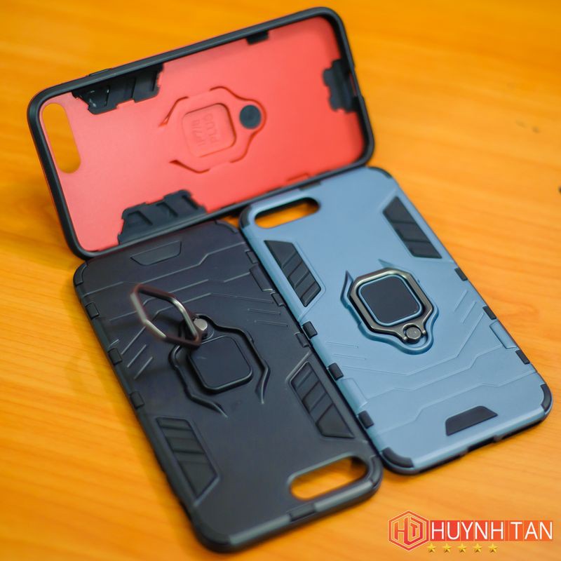 Ốp lưng Iphone 7 Plus , 8 Plus chống sốc Iron man Ver 2 (màu đỏ như ảnh bìa)