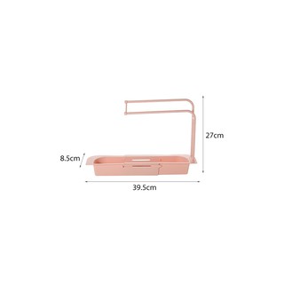 Kệ co giãn gác bồn rửa bát đa năng
