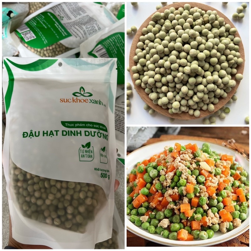 ĐẬU HÀ LAN NHẬP KHẨU NGUYÊN HẠT- 500g
