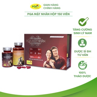 Mật Nhân PQA Giúp Bồi Bổ Sức Khỏe, Hỗ Trợ Tăng Cường Sinh Lực, Sinh Lý Nam Và Mạnh Gân Cốt Hộp 150 Viên
