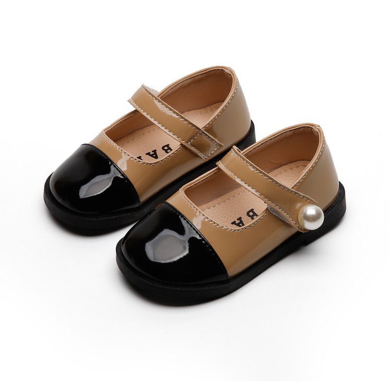 Giày Búp Bê Cho Bé Gái Vitage Da Trơn Từ 1 - 6 tuổi Nhẹ Êm Thời Trang Phong Cách Hàn Quốc