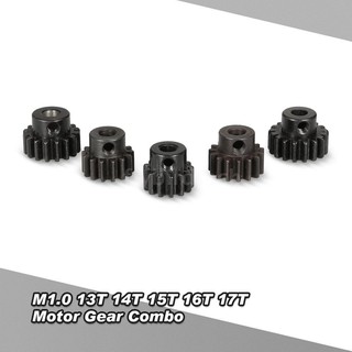 ZD Racing M1.0 13T 14T 15T 16T 17T Metal Pinion Motor Gear for 1/8 RC Buggy Car Monster Truck