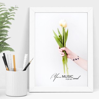 Khung tranh treo tường 30x40 Kèm tranh như mẫu - Bảo Hành Gãy Vỡ