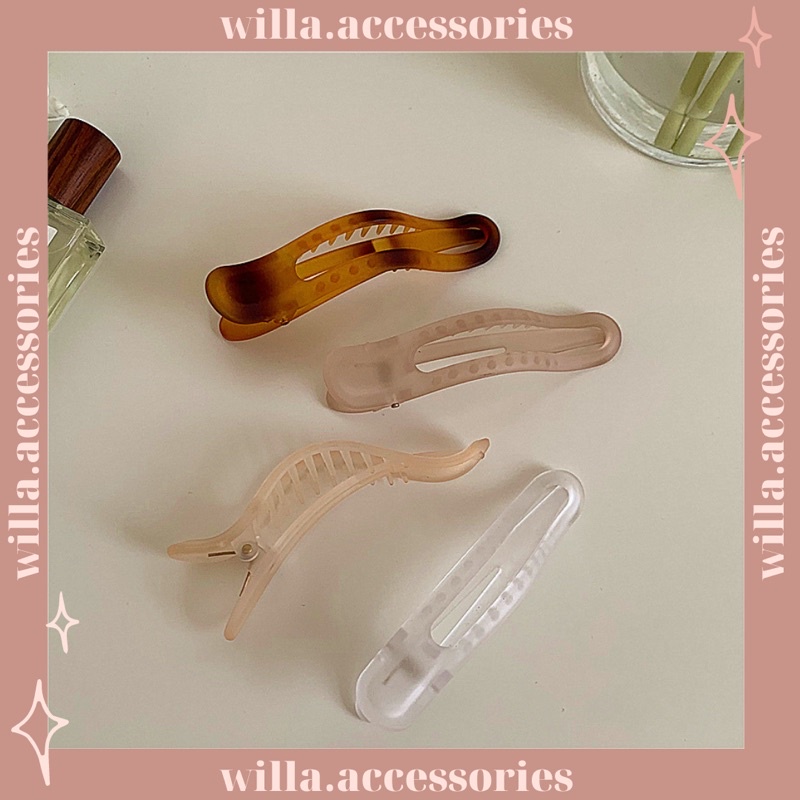 Cặp tóc gấp gọn tiện lợi Willa.accessories