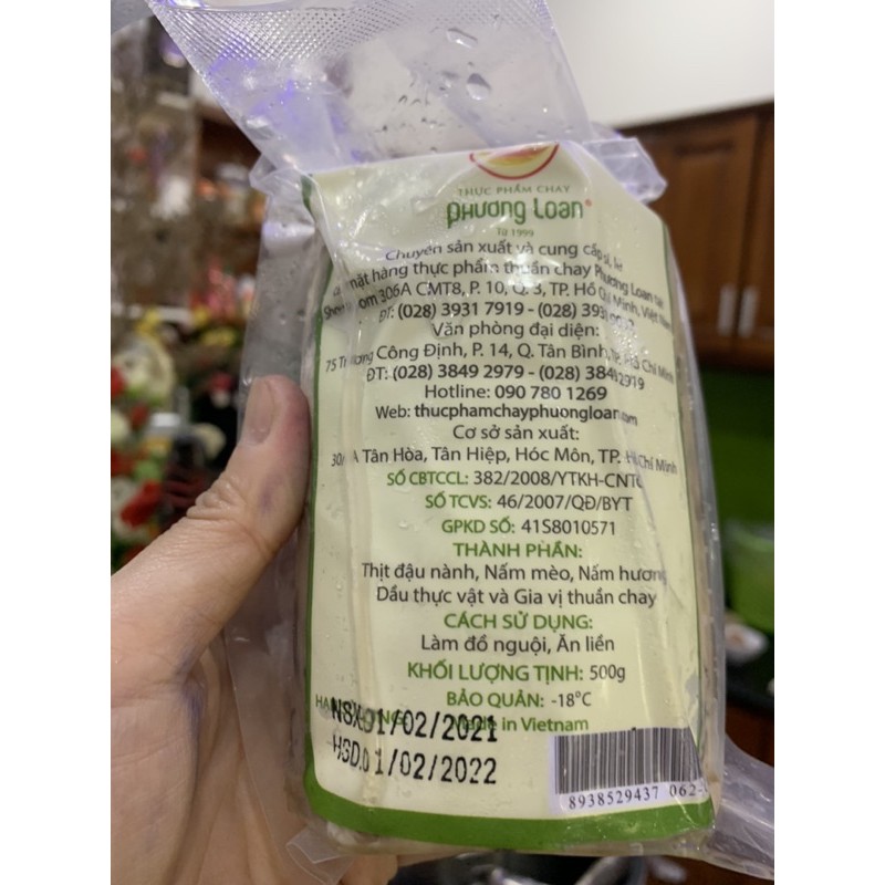 500g GIÒ THỦ CHAY PHƯƠNG LOAN/ Chỉ bán tại HCM