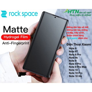 Miếng dán PPF xiaomi redmi note 8 9 pro max 10 lite rock space matte chống vân tay, dán màn hình/ mặt lưng điện thoại