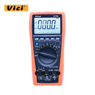 Vici VC99 Auto Range Digital Multimeter 1000V DC DMM Temperature Current Meter Capacitance Resistance Diode Tester