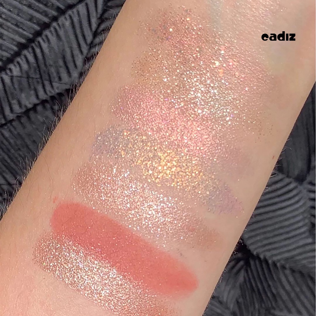 Bảng Phấn Mắt 9 Màu Lì/Nhũ Ngọc Trai Lâu Trôi Chất Lượng Cao