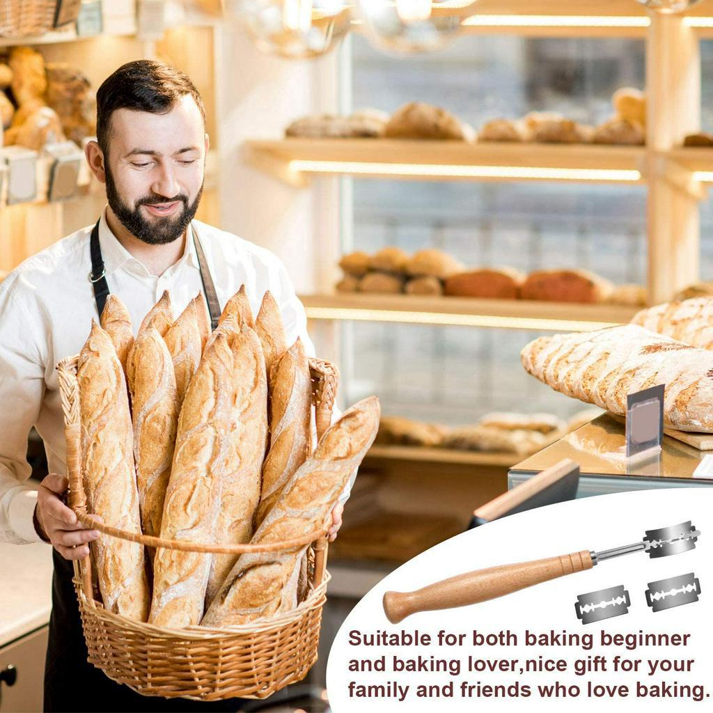 Dao Cắt Bánh Mì Thủ Công ANAEAT Được Làm Từ Chất Liệu Cao Cấp Bền Bỉ