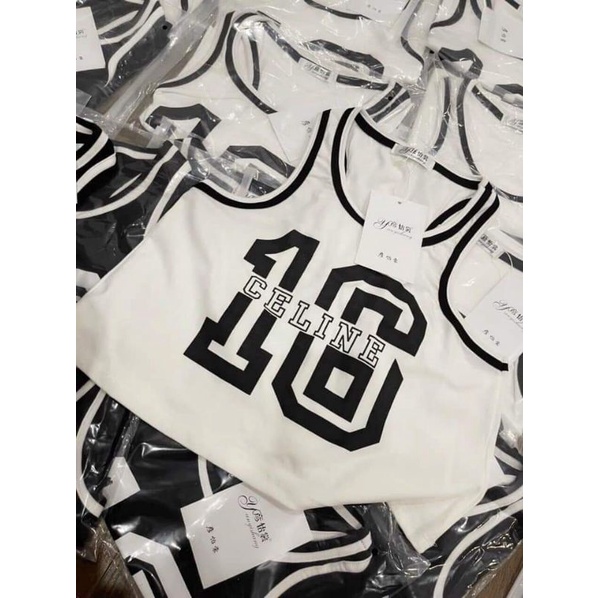 [ GIÁ HỦY DIỆT ] Áo Ba Lỗ Số 16 Hottrend, Áo Phối Màu Cực Xinh ( Ảnh Thật Trải Sàn )