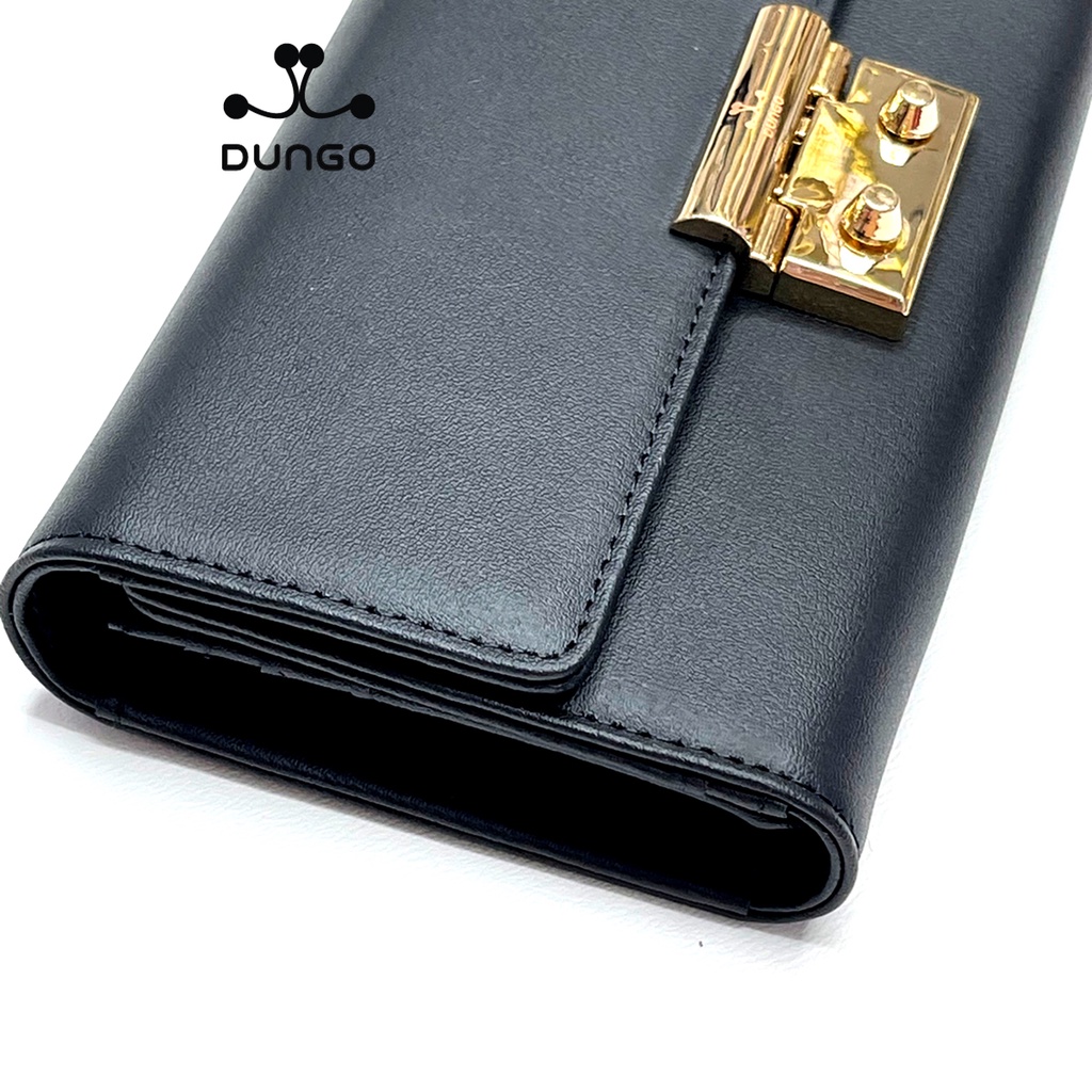 Ví Dài Dungo Da Bò Cao Cấp - Đen DU00067-01