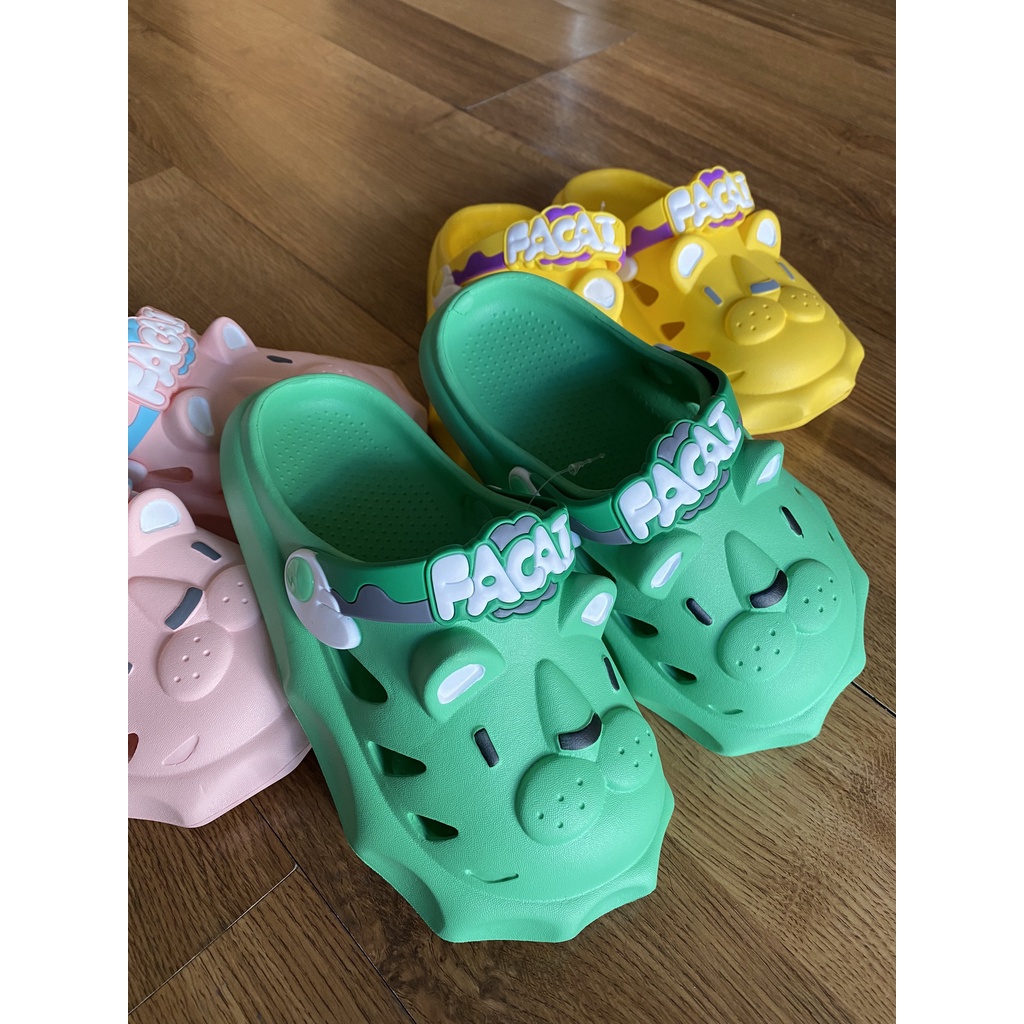 Dép sục Facat cute xuất dư siêu nhẹ cho bé - Đọc kỹ mô tả ạ