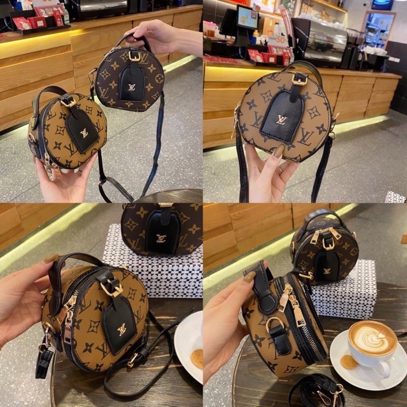Túi hộp tròn nữ tính loại đẹp ạ