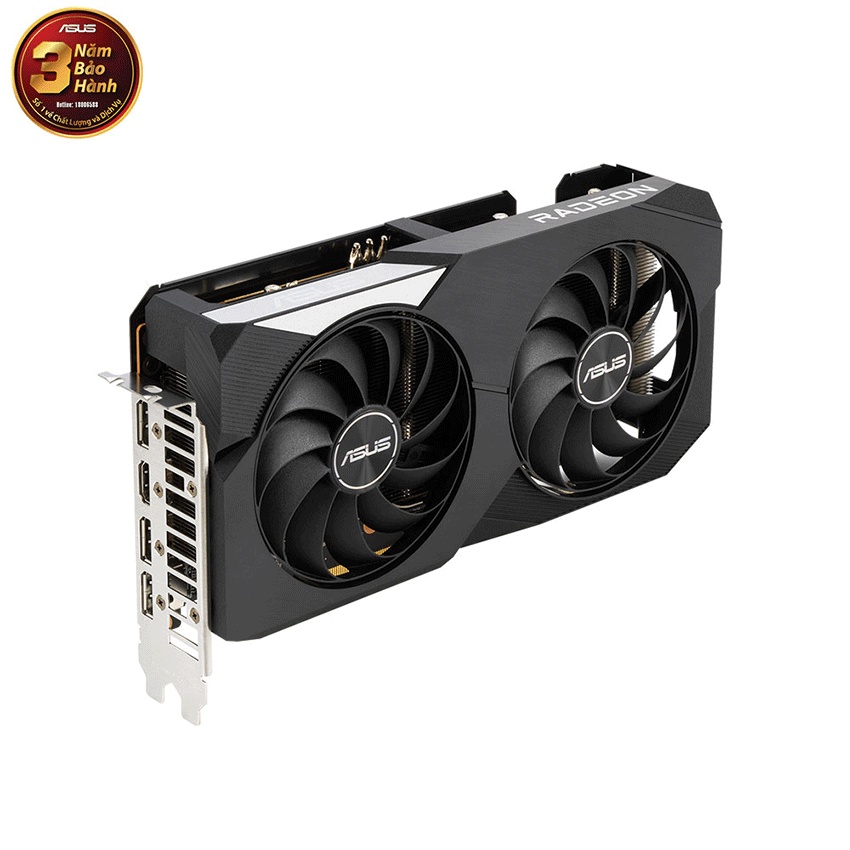 Card Màn Hình ASUS Dual Radeon RX 6600XT OC Edition 8GB GDDR6