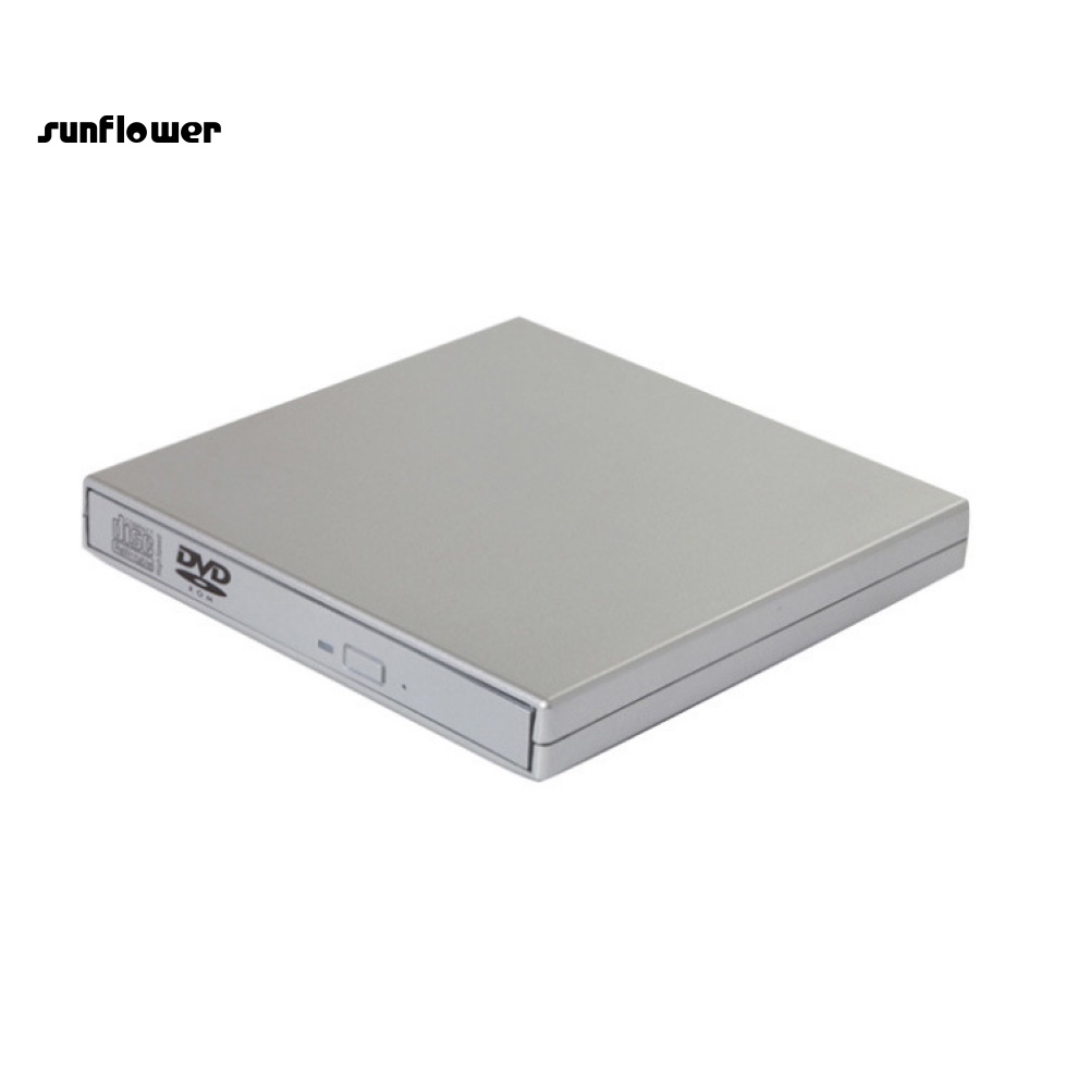Đầu đọc đĩa DVD ROM Sunflower có kết nối USB 2.0 cho laptop