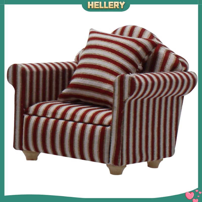 Mô Hình Ghế Sofa Tỉ Lệ 1: 12 Trang Trí Nhà Búp Bê