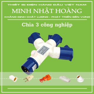 Phích Cắm Công Nghiệp 3 Chạc, Chia 3 16A