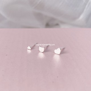 Khuyên tai bạc Grace - Mèo nụ - Kitten Stud (chiếc)