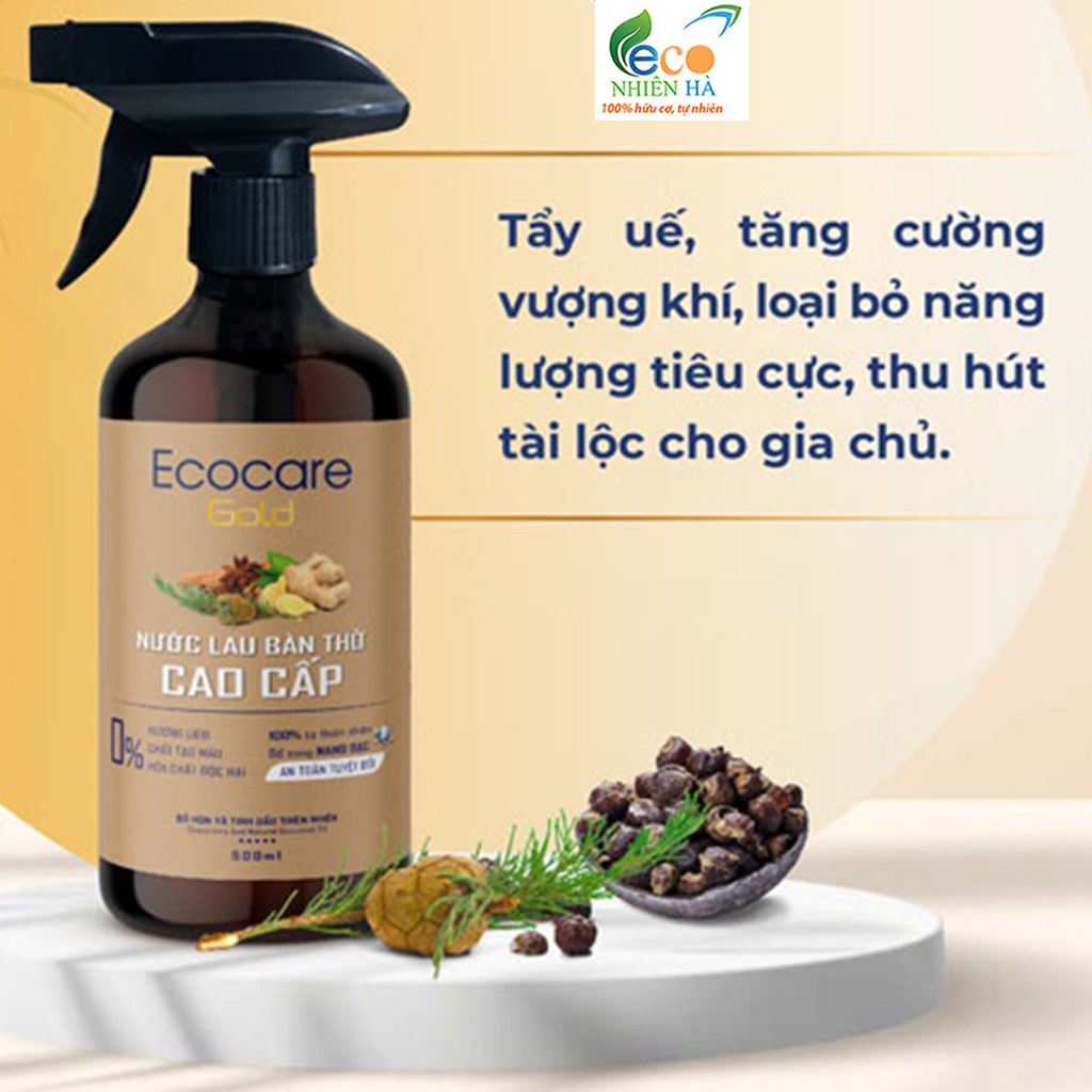 Combo bộ quà tết Ecocare cao cấp, sang trọng mang trọn vị Tết xưa