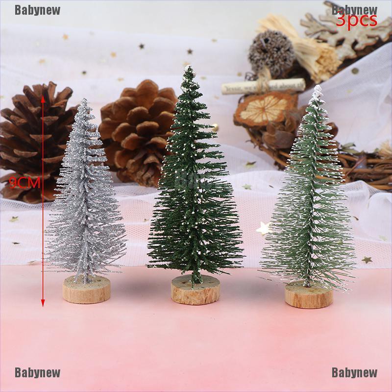 3 Cây thông Noel mini trang trí đơn giản đẹp mắt