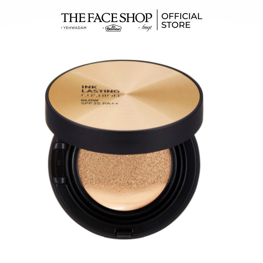 Phấn Nước Hiệu Ứng Căng Bóng TheFaceShop Ink Lasting Cushion Glow SPF 35 PA++ 15g