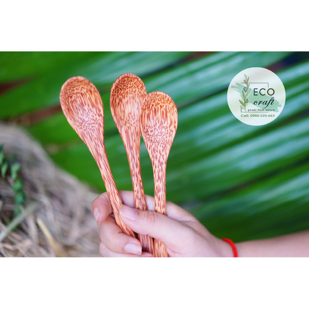 MUỖNG CAFE GỖ DỪA Eco Craft
