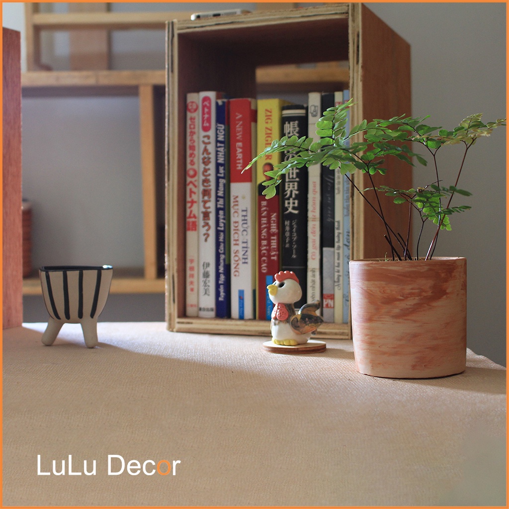 Hộp Đựng Sách, Đựng Đồ Cá Nhân, Gỗ Plywood – LuLu Decor, Nhiều Kích Thước