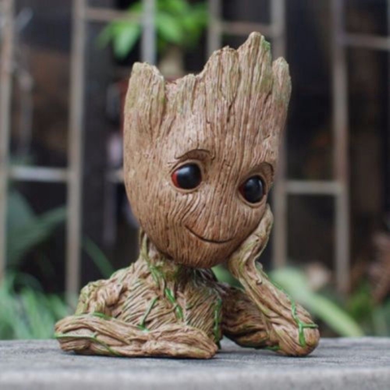 Marvel Chậu Hoa Hình Nhân Vật Baby Groot Trong Phim Avengers