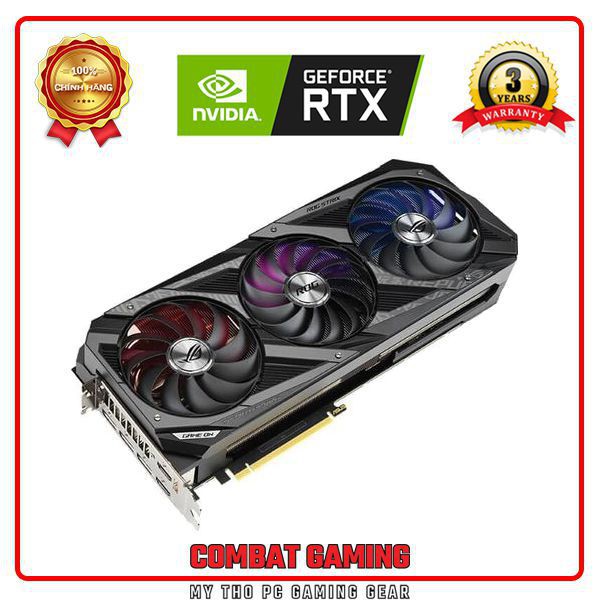 Card Màn Hình Asus Rog Strix RTX 3060 OC V2 12GB GDDR6 LHR