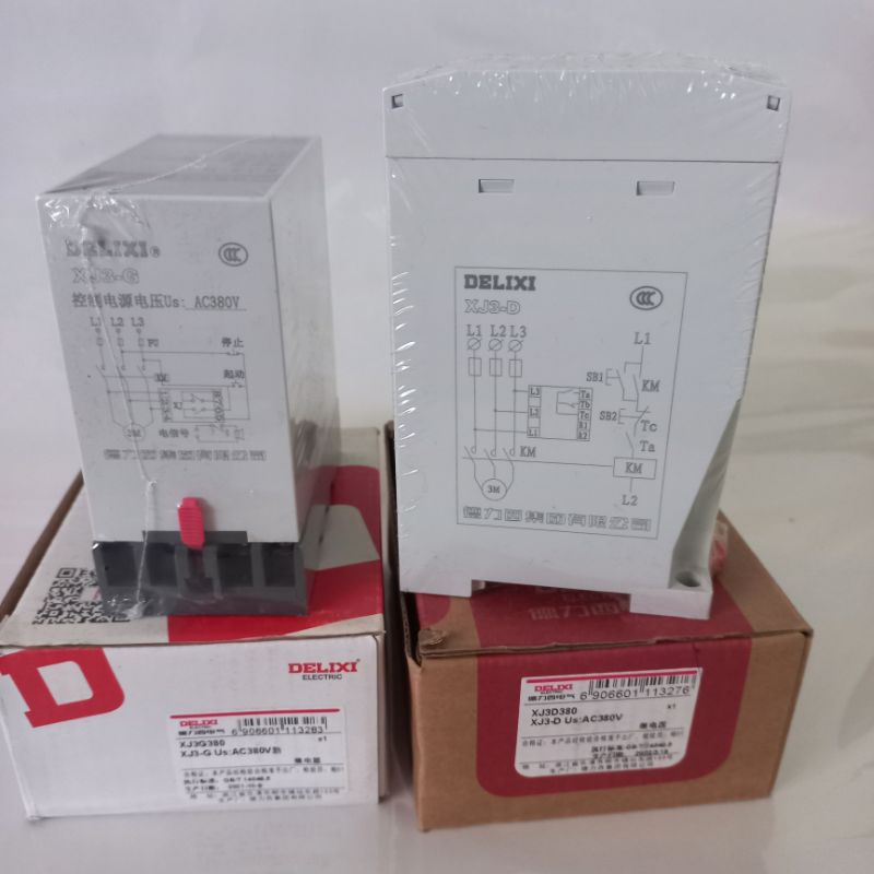 Bảo vệ mất pha,quá áp và thấp áp XJ3G và XJ3D 380v Delixi