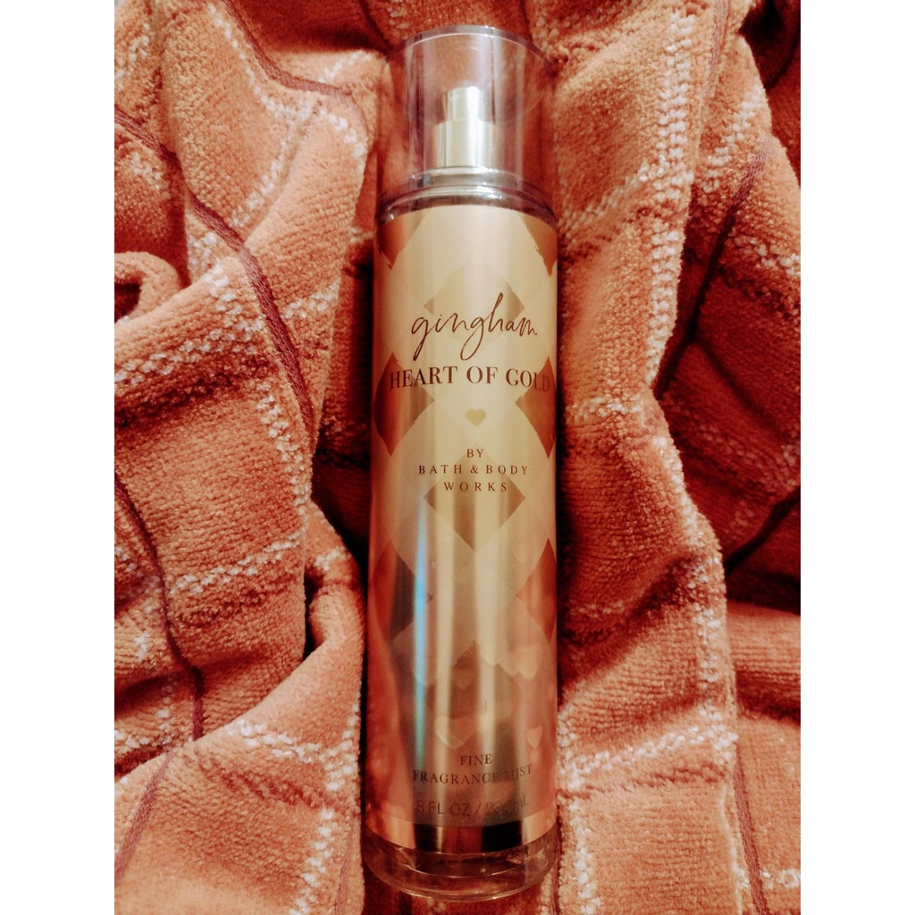 ʜᴀᴠᴇɴʟʏ.ᴍɪsᴛ ┋ Xịt thơm Gingham Heart Of Gold của Bath & Body Works