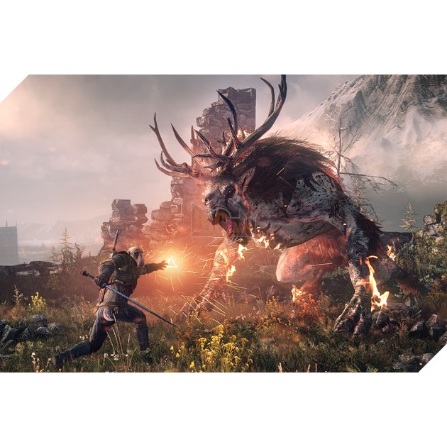 [Mã SKAMCLU9 giảm 10% đơn 100K] Đĩa game The Witcher 3 Wild Hunt: Game of The Year Edition