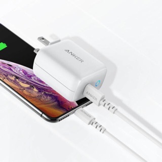 Cab anker powerline select USB-C Lightning 0,9m A8612