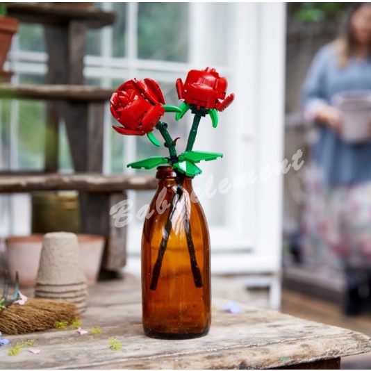 Bộ Đồ Chơi Lắp Ráp Mô Hình Bó Hoa Hồng Lãng Mạn Cho Bé