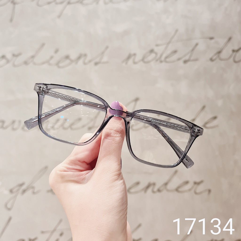 Gọng kính vuông nam nữ LILYEYEWEAR chất liệu nhựa cứng cáp phù hợp nhiều khuôn mặt 17134 | BigBuy360 - bigbuy360.vn