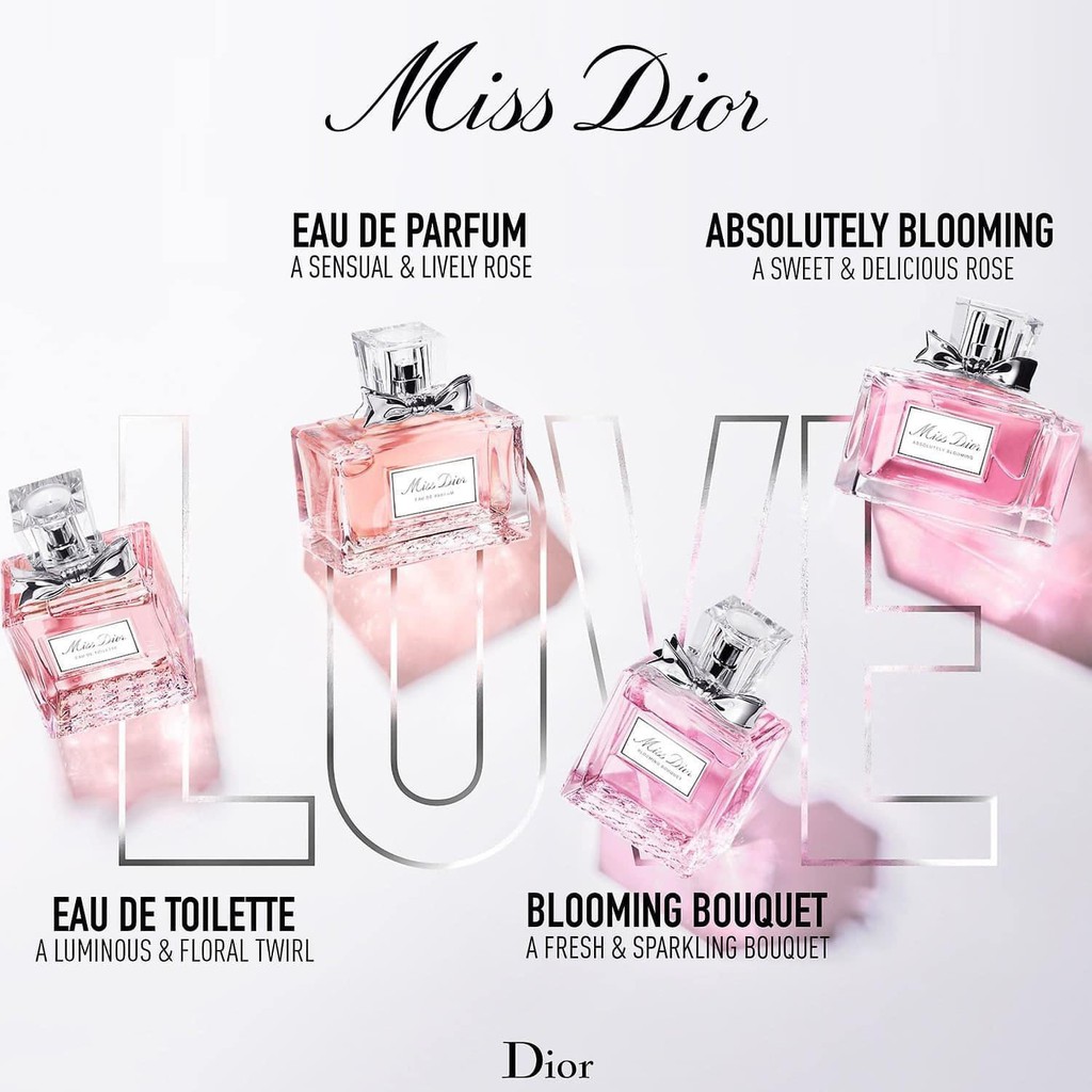 Sét Nước Hoa Miss Dior La Collection 5ml Chính Hãng | BigBuy360 - bigbuy360.vn