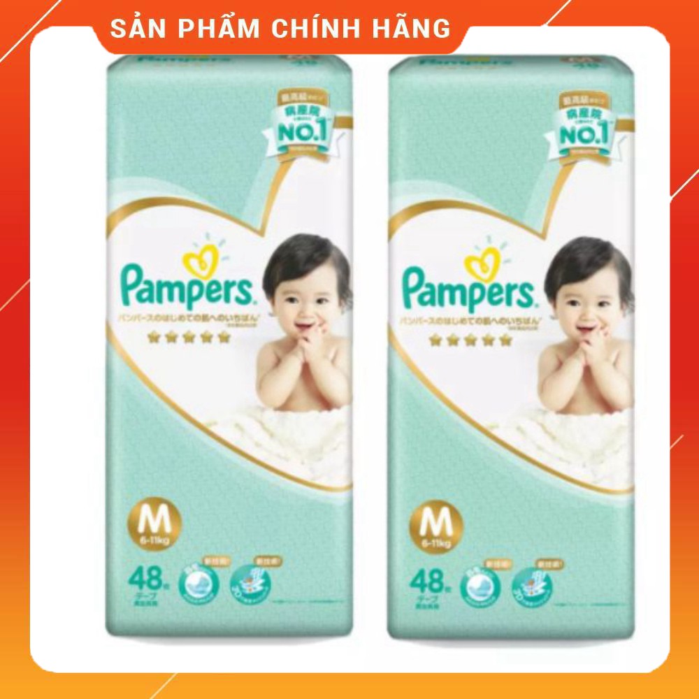 Tã dán/quần Pampers sản xuất tại Nhật Bản các size Nb66/S60/ M48/M44/L40/L34/XL30