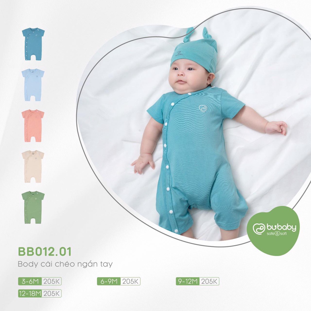 Bộ body cộc tay bambus Bé Trai, Bé Gái Mềm Mát Ngộ Nghĩnh, Bộ Cộc Tay Trẻ Em Mặc Mùa Hè Cao Cấp