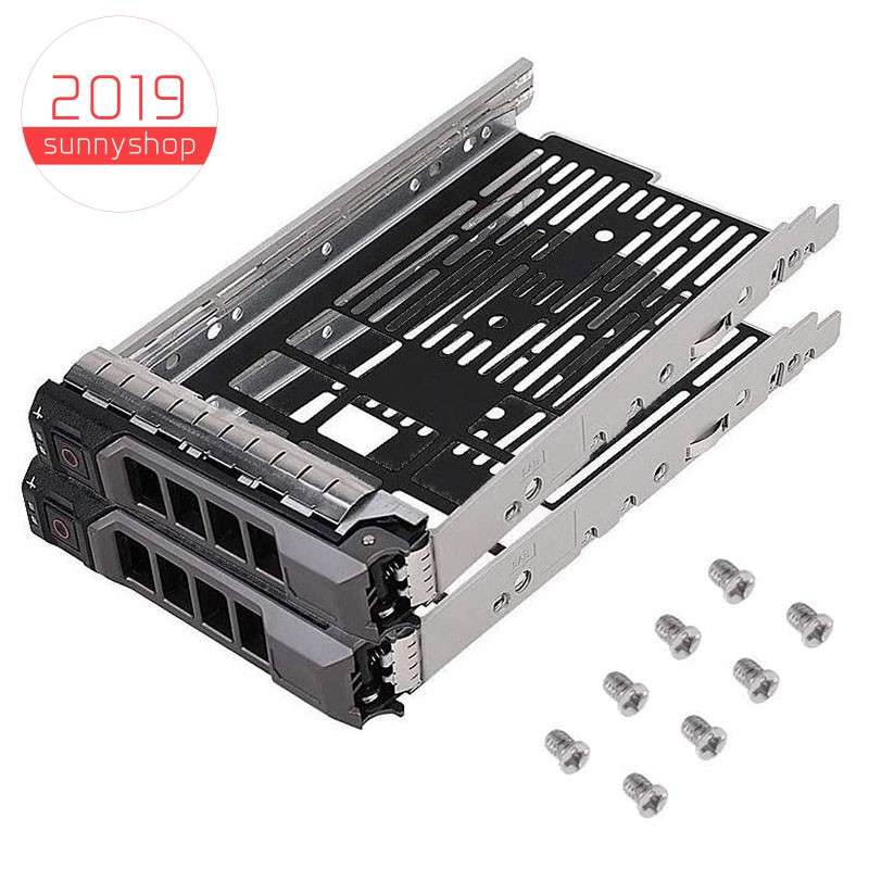 Bộ 2 Khay Ổ Cứng 3.5 Inch F238F Sas Sata Satau Cho Dell Poweredge R310 R320 R410 R415
