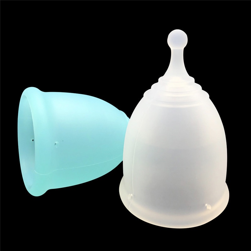 [Hàng mới về] Cốc nguyệt san bằng silicone an toàn có thể tái sử dụng tiện lợi