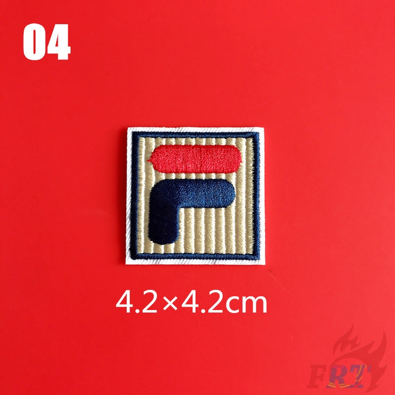 Miếng Vá Ủi Thêu Thủ Công Hình Logo Thương Hiệu Thời Trang