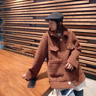 Áo khoác lông ULZZANG 3 màu