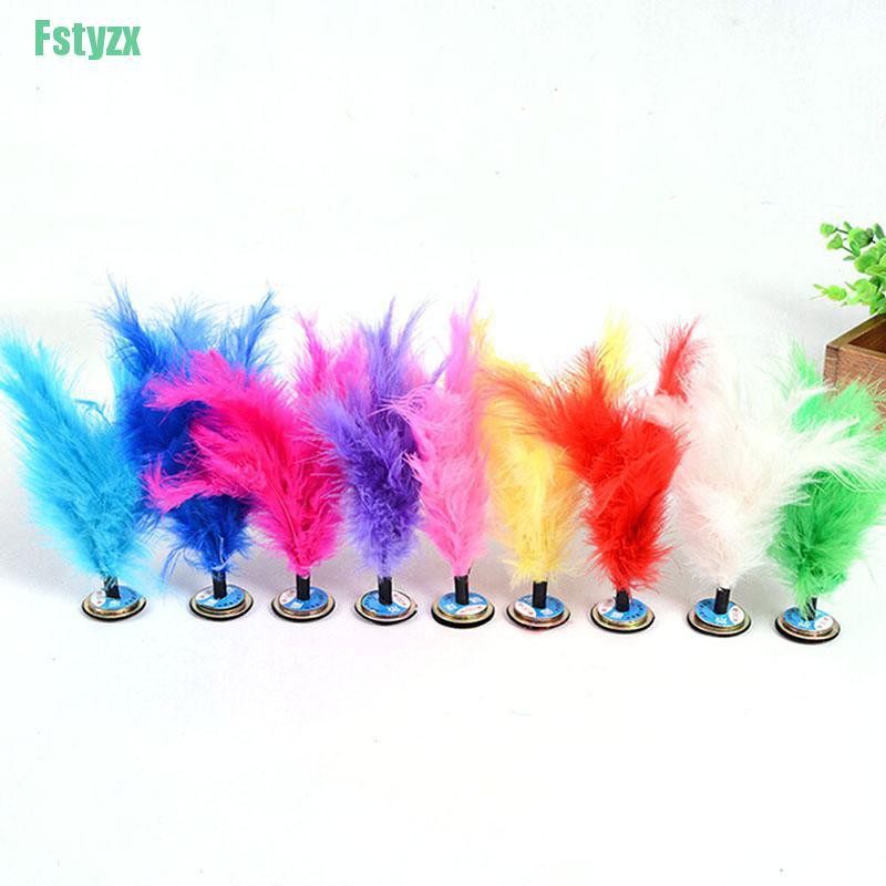 fstyzx Feather Chinese Jianzi Hacky Sack Foot Sports Game Kicking Shuttlecock