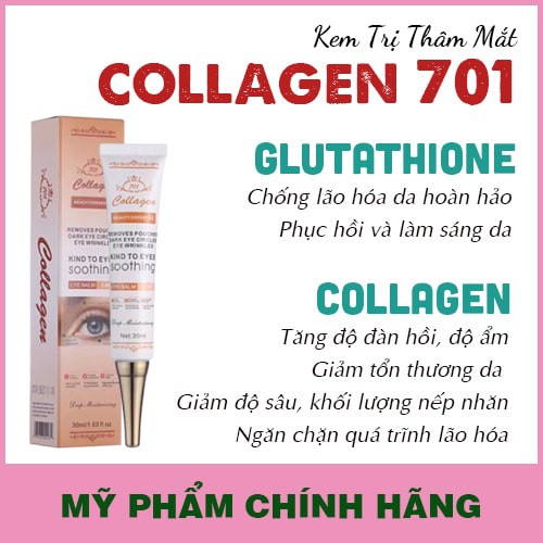 kem Dưỡng Tri Thâm, Quần Mắt Collagen 701 | BigBuy360 - bigbuy360.vn